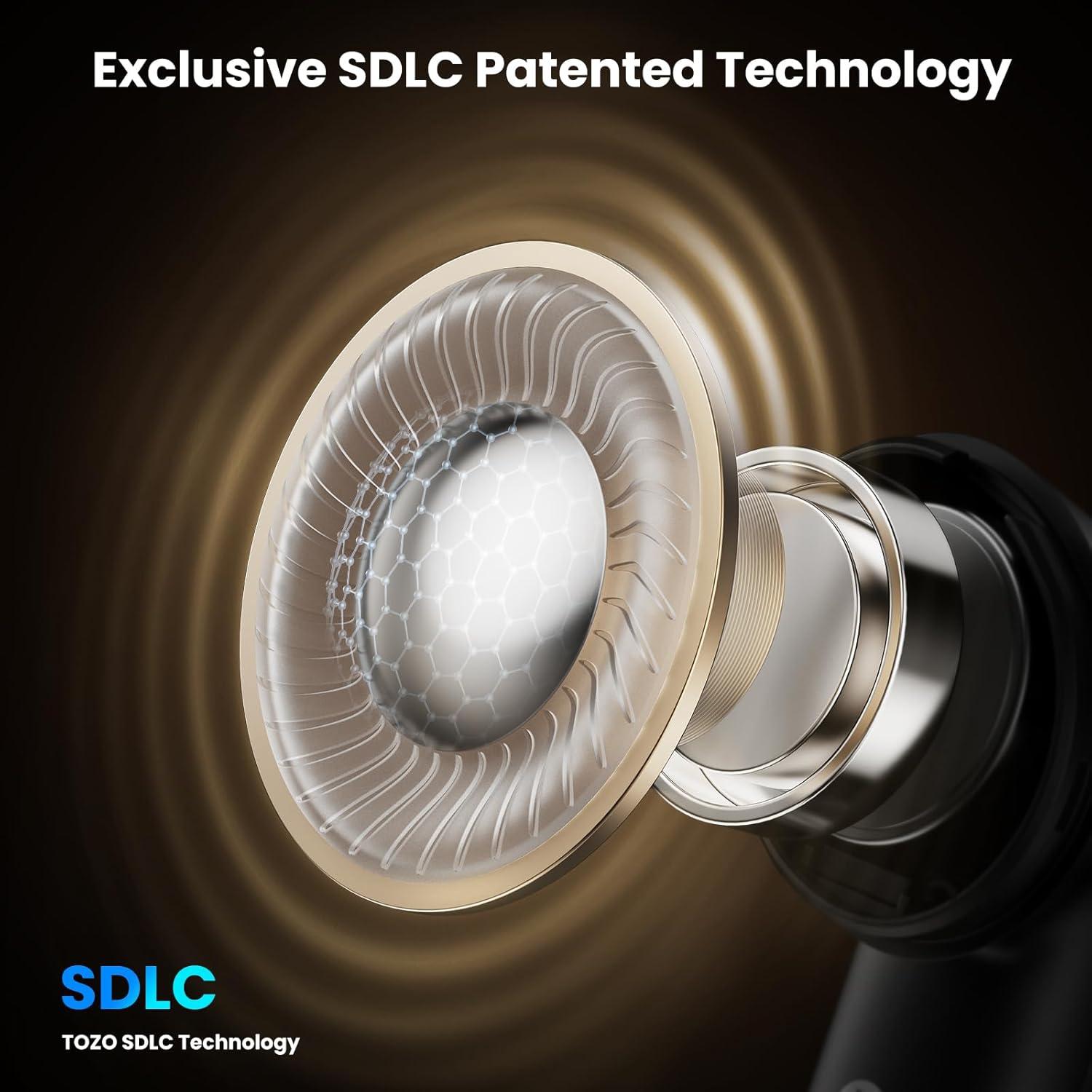 Auriculares Inalámbricos TOZO NC20 con Cancelación de Ruido y 80H