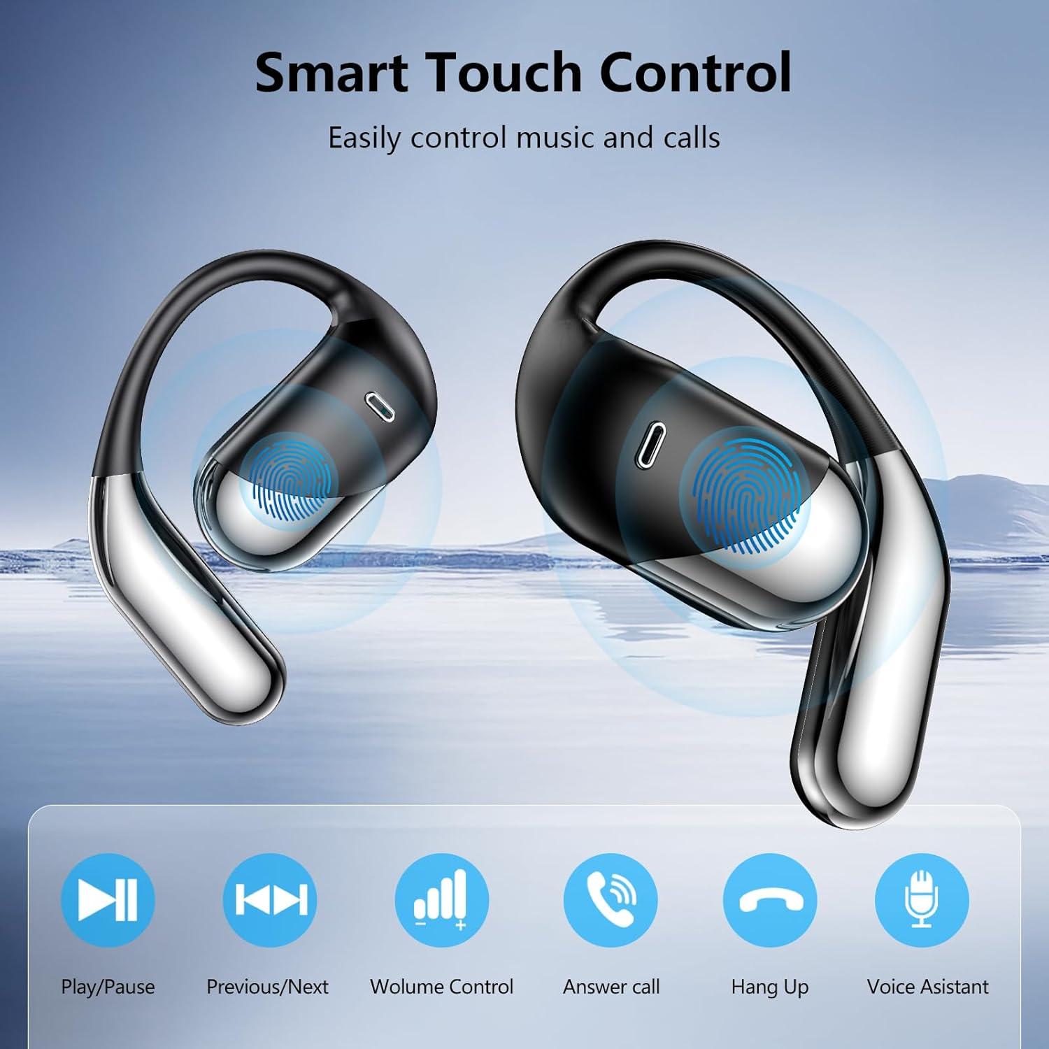 Auriculares Inalámbricos Aurotlu Q16-H3 Bluetooth 5.4 IPX7