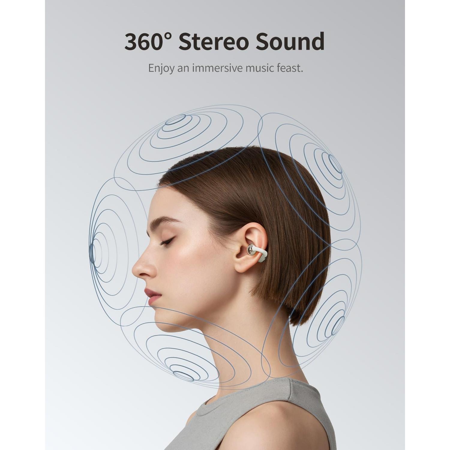 Auriculares In-Ear Inalámbricos Wegear OW3, Bluetooth 5.0, 30H