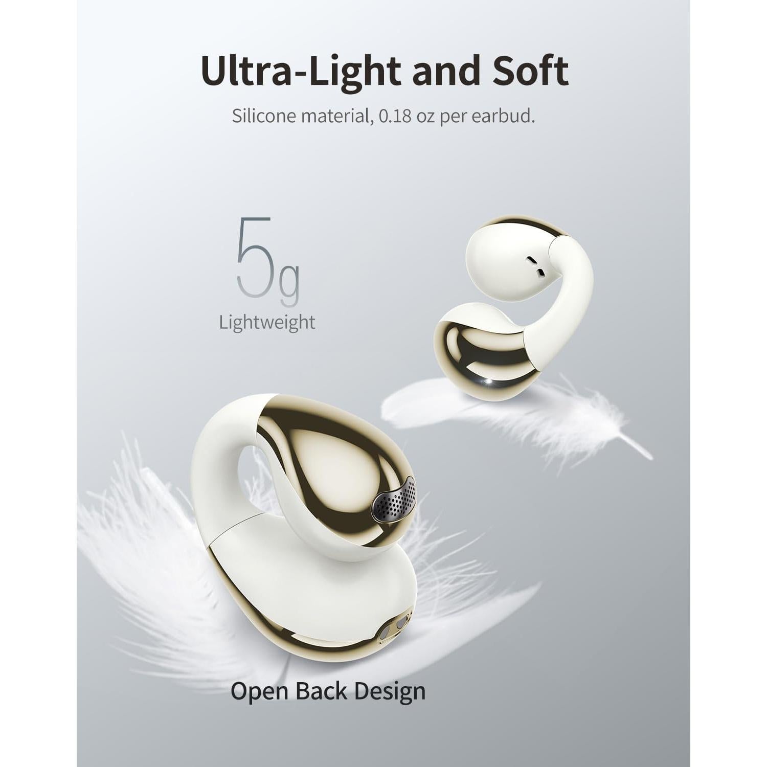 Auriculares In-Ear Inalámbricos Wegear OW3, Bluetooth 5.0, 30H