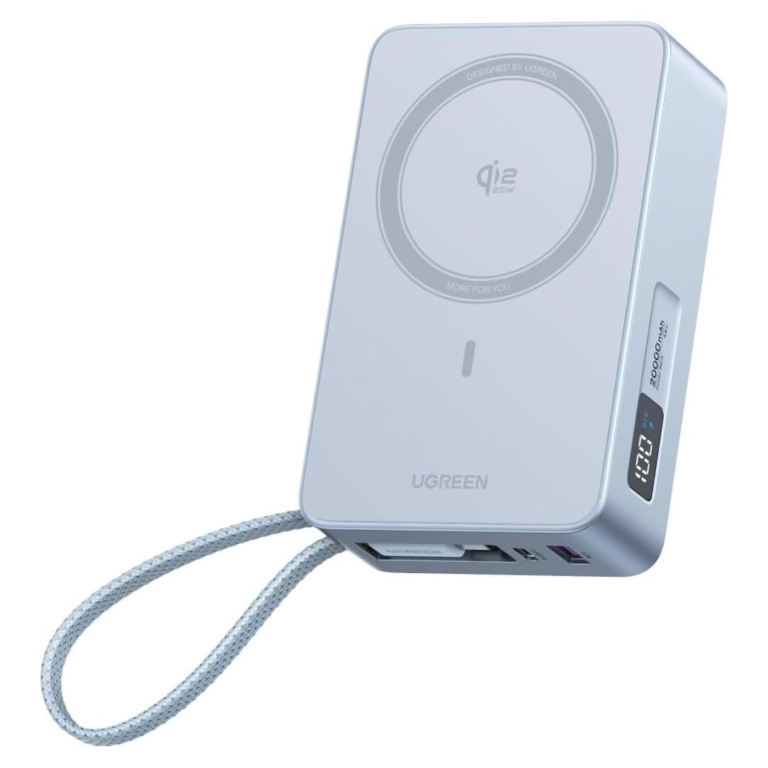 Batería Portátil UGREEN 20000mAh Magnética MagSafe 25W