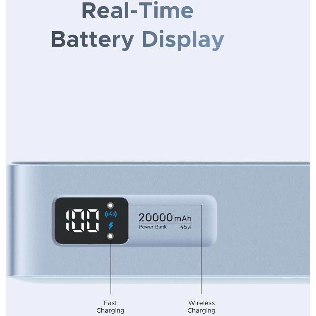 Batería Portátil UGREEN 20000mAh Magnética MagSafe 25W