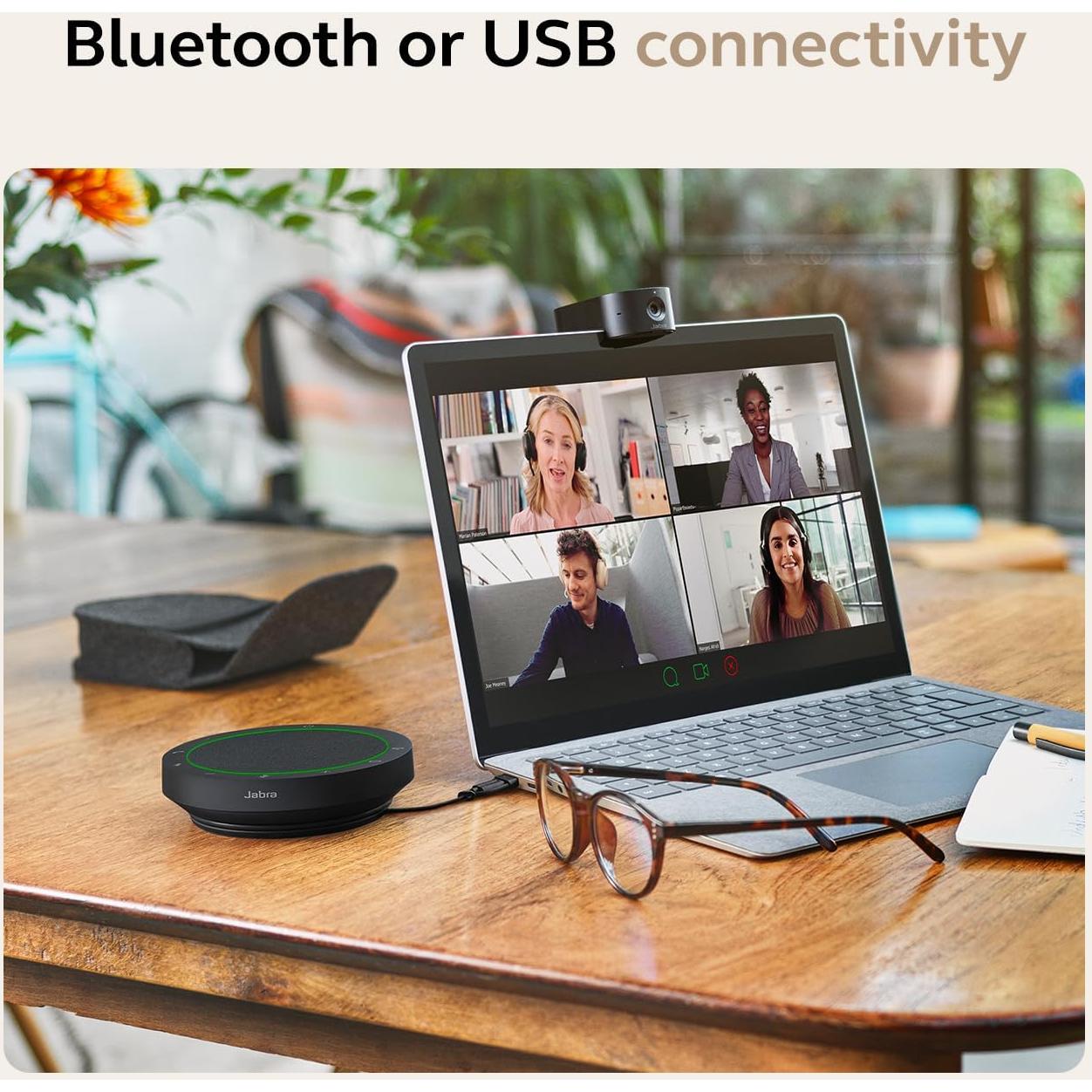 Altavoz Bluetooth Jabra Speak2 55 - Inalámbrico con 4 Micrófonos