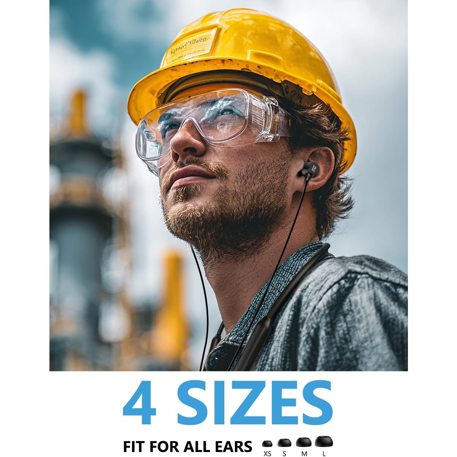 Auriculares Bluetooth Rythflo WH04 In Ear ANC 60h 3 Micrófonos