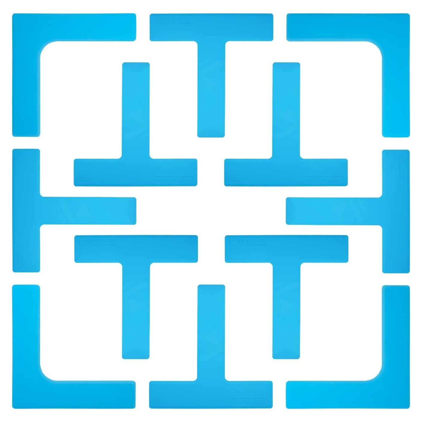 Conjunto de Marcadores de Entrenamiento Eco Walker TY641 - Azul