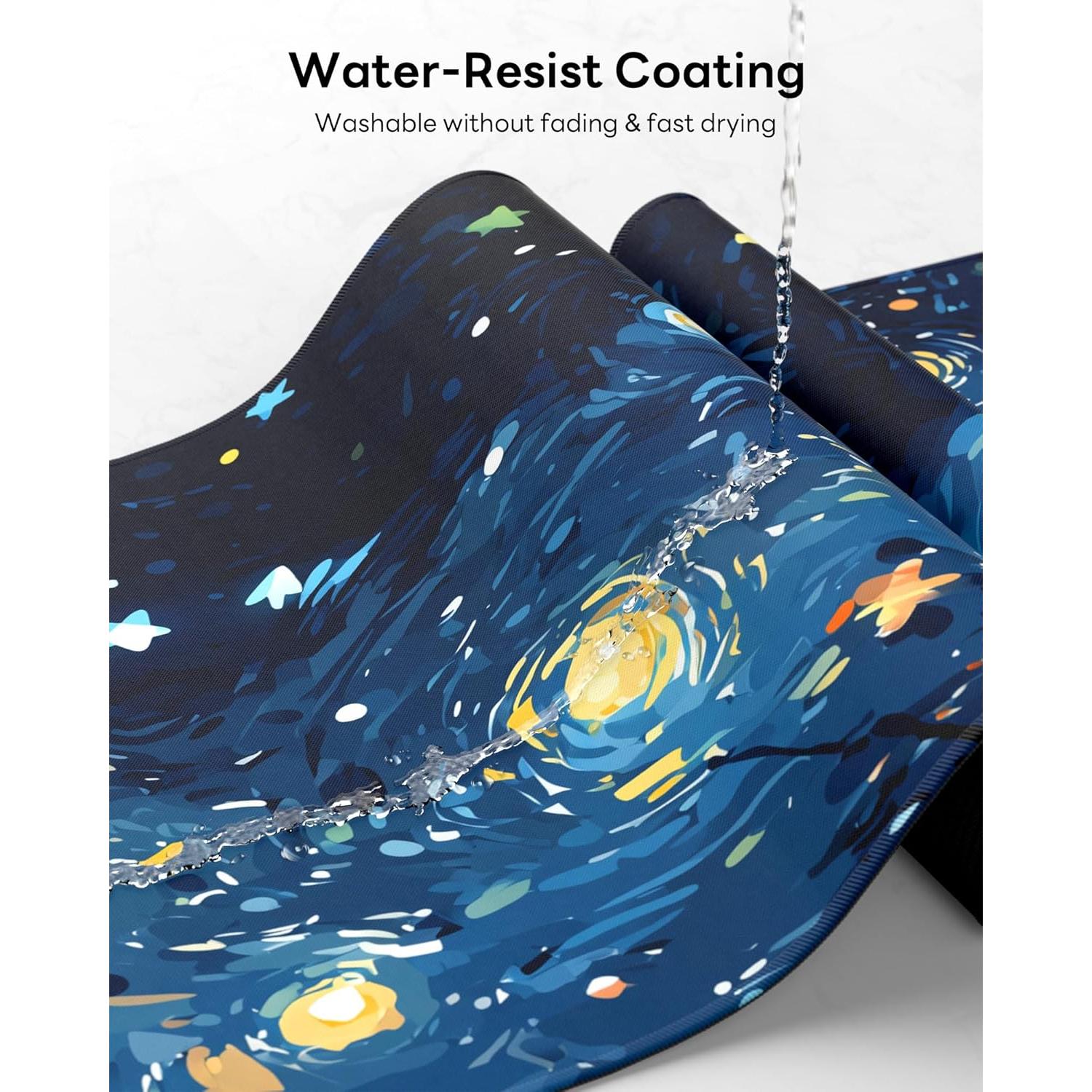 Alfombrilla de Ratón Velluxion Gato Estrellado 80 x 30 cm