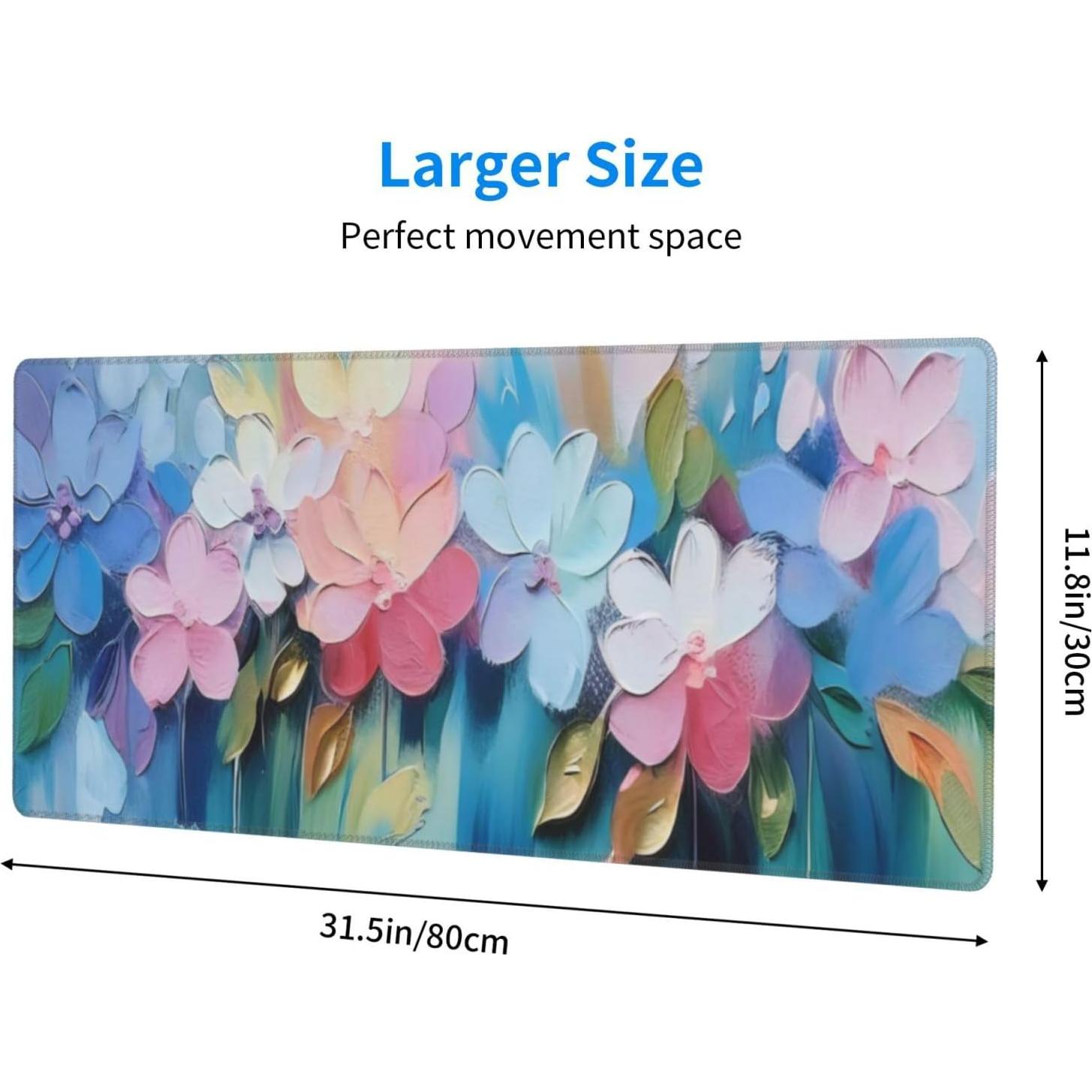 Alfombrilla de Ratón FJSXYDW Grande Antideslizante 800x300mm