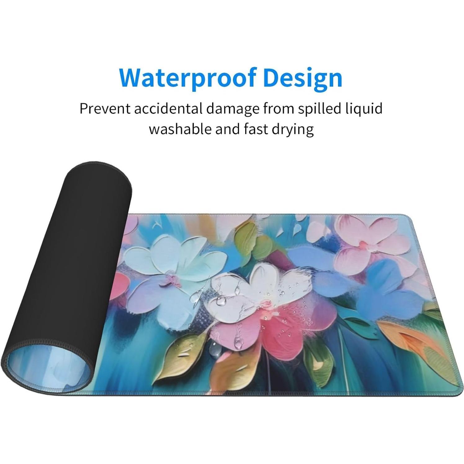 Alfombrilla de Ratón FJSXYDW Grande Antideslizante 800x300mm