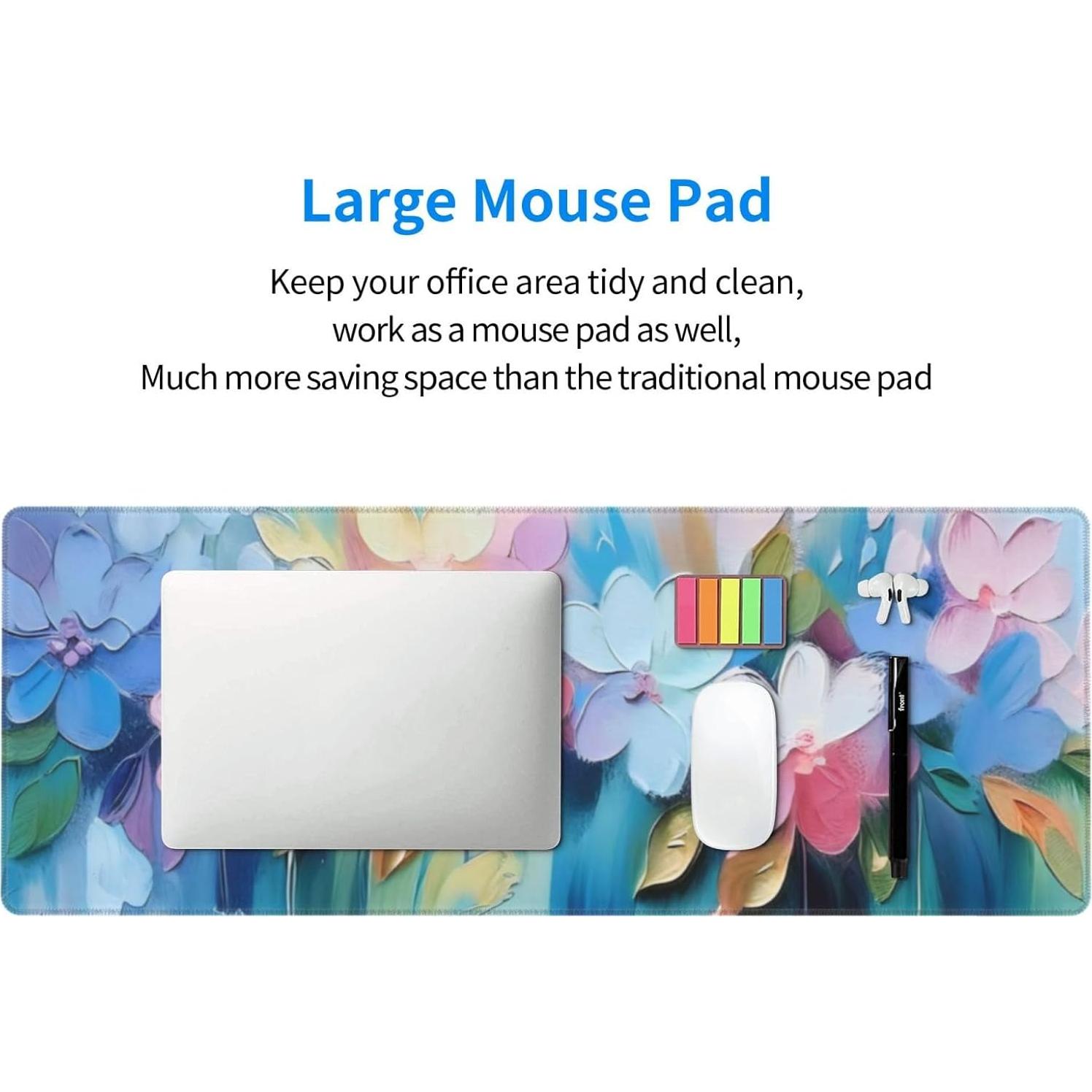 Alfombrilla de Ratón FJSXYDW Grande Antideslizante 800x300mm