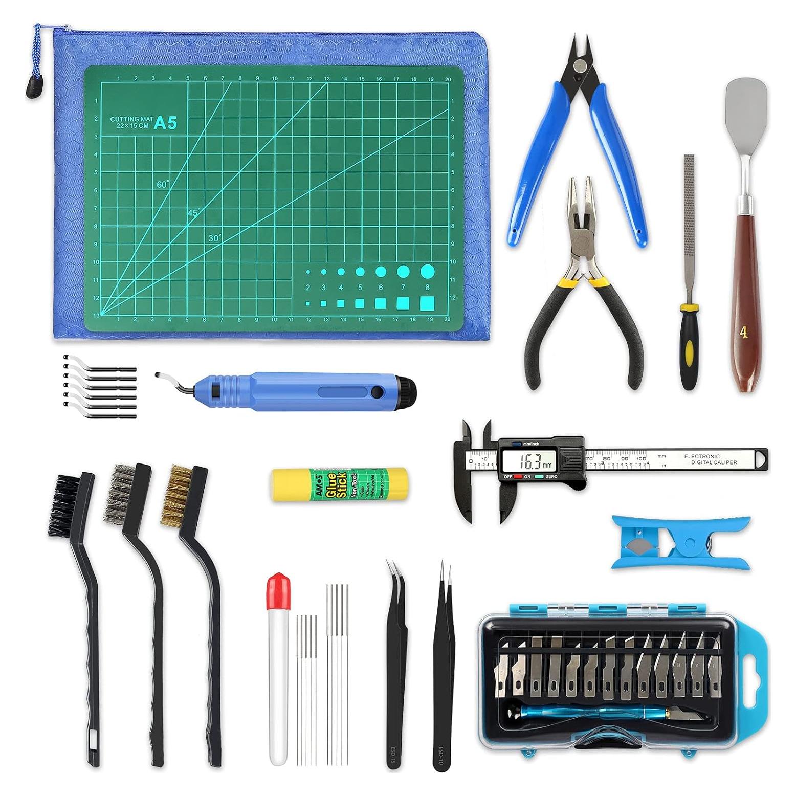 Kit de Herramientas 3D WooHooo 45 Piezas Accesorios