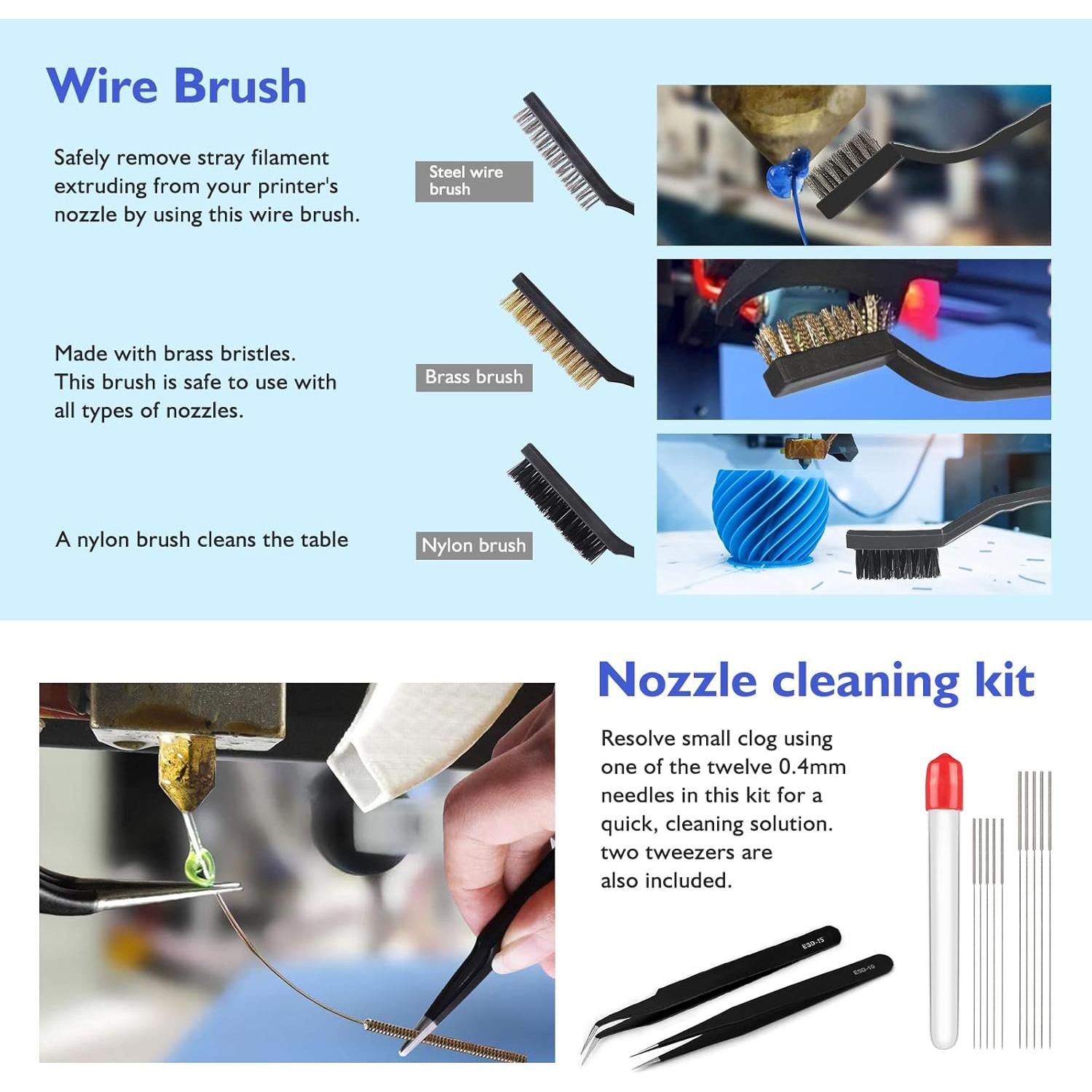 Kit de Herramientas 3D WooHooo 45 Piezas Accesorios