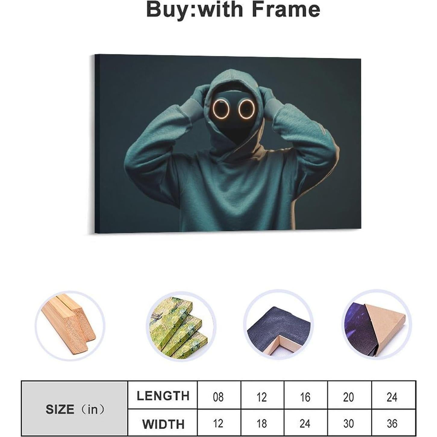 Cartel de Lona Gratisography 60x90 cm Decoración Moderna