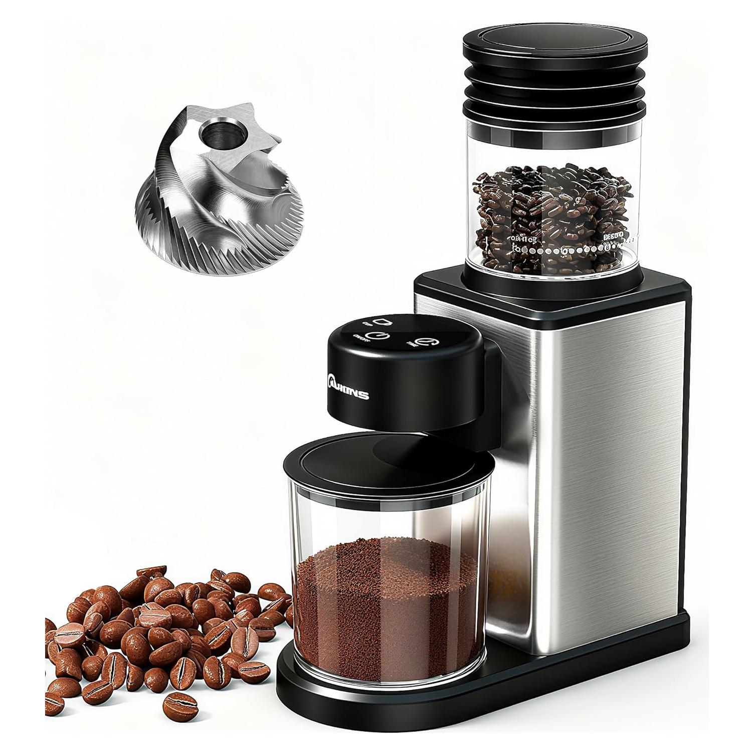 Molino de Café Eléctrico CAUKINS CBG-9003 200W 25 Ajustes