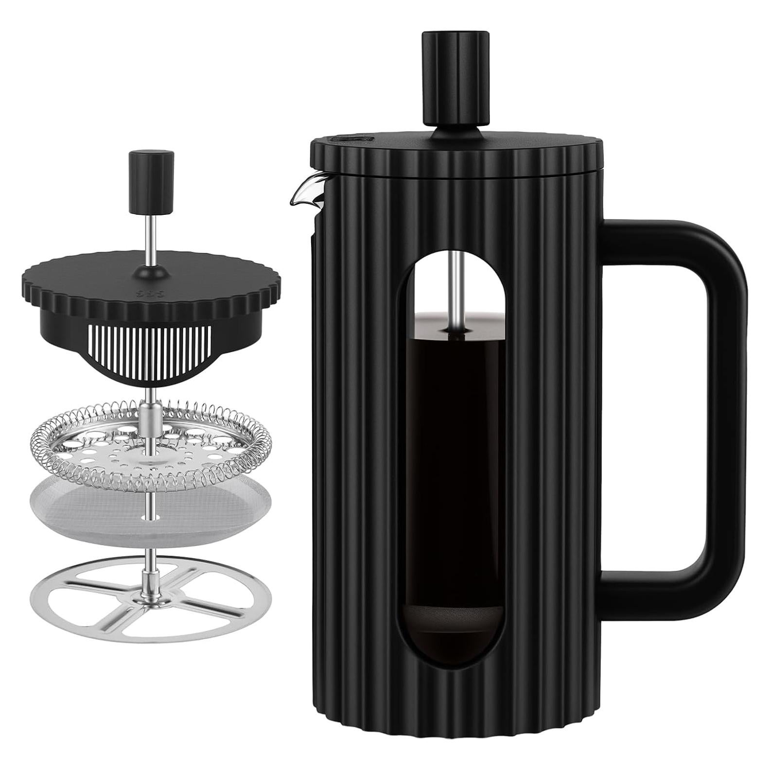 Cafetera de Prensa Francesa wedrink 350ml Jarra de Vidrio