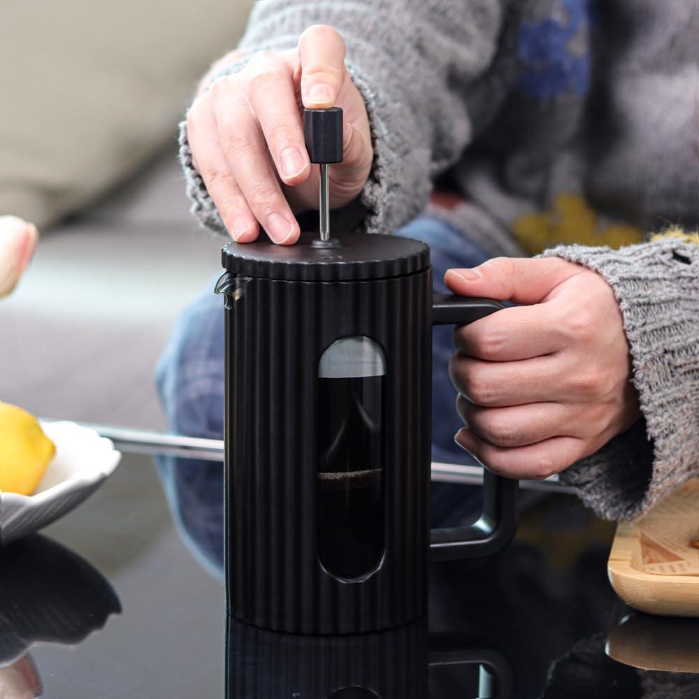 Cafetera de Prensa Francesa wedrink 350ml Jarra de Vidrio