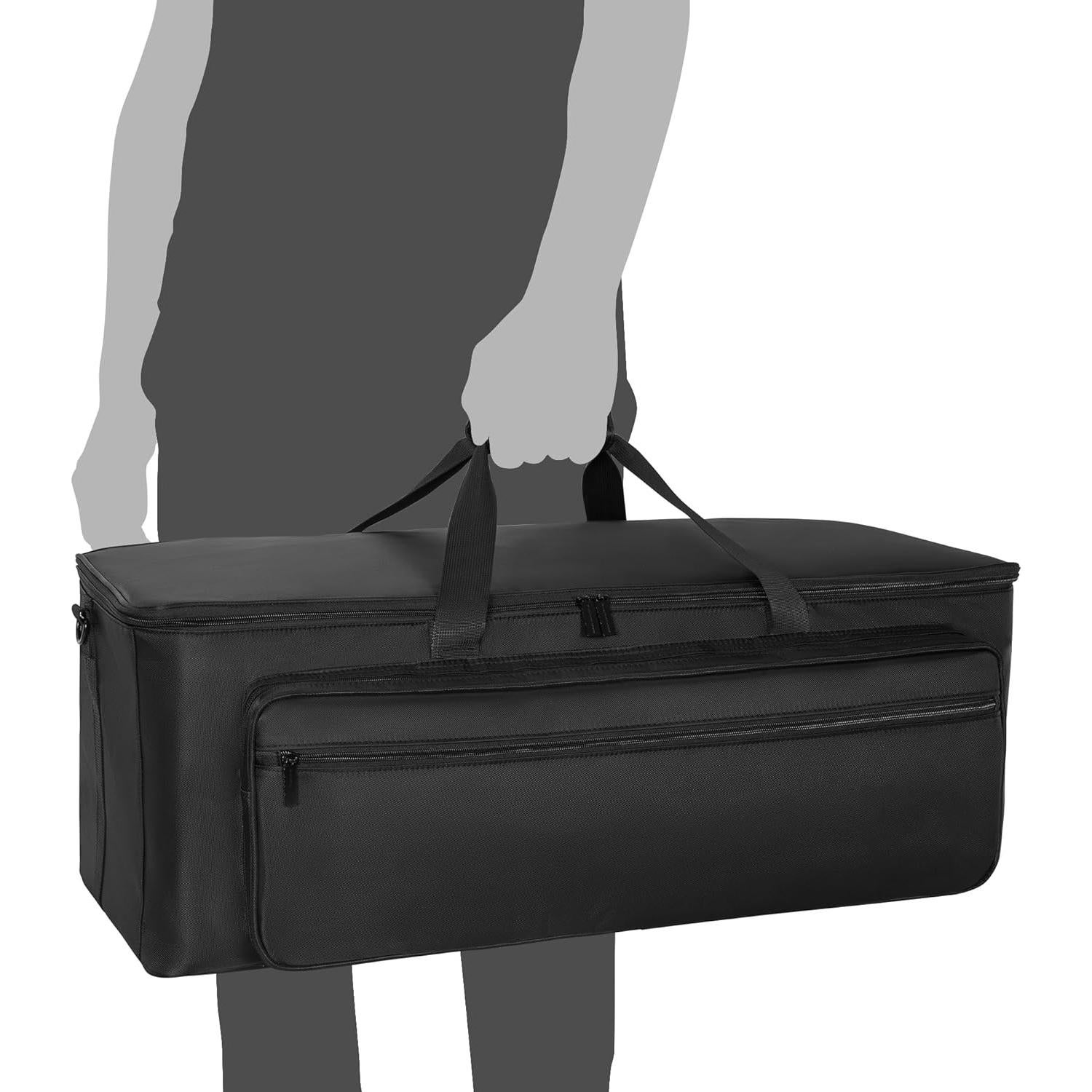 Bolsa organizadora de cables AKOZLIN 76x28x37 cm negra