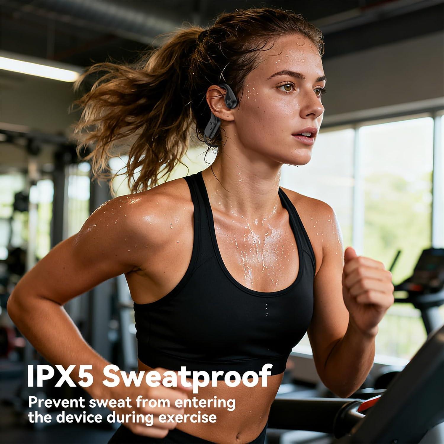 Auriculares de Conducción Ósea Fanisic X8 Bluetooth 6.0 IPX5