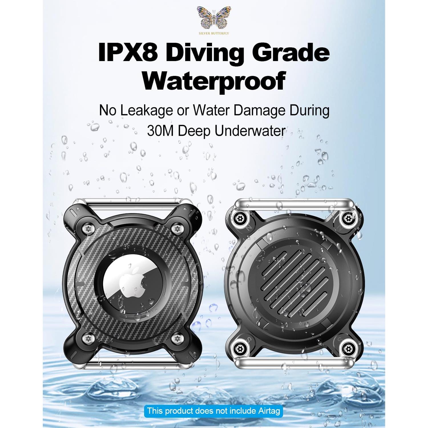 Soporte Airtag DEERLET para Collar de Perro Impermeable