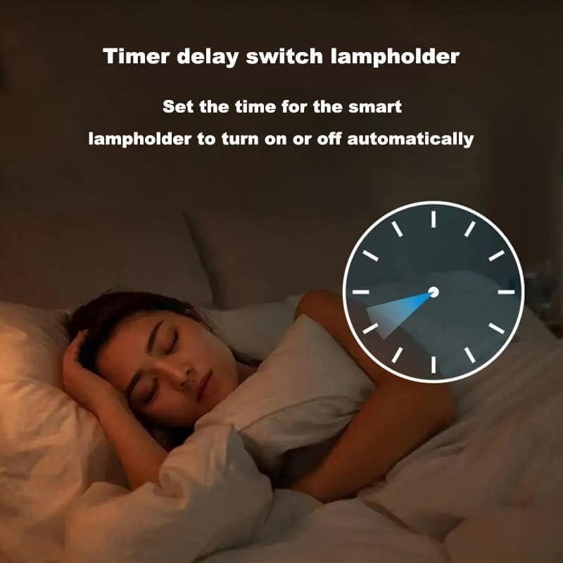 Adaptador Socket Bombilla WiFi Inteligente QIACHIP E26 500W