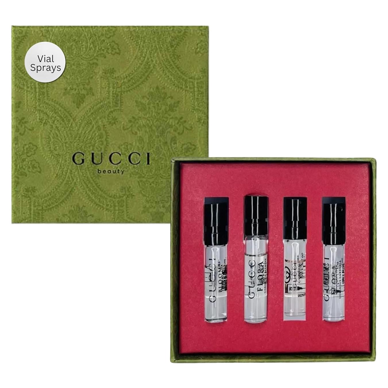 Conjunto de Regalo de Fragancias Gucci para Mujeres - 4 Mini Perfumes