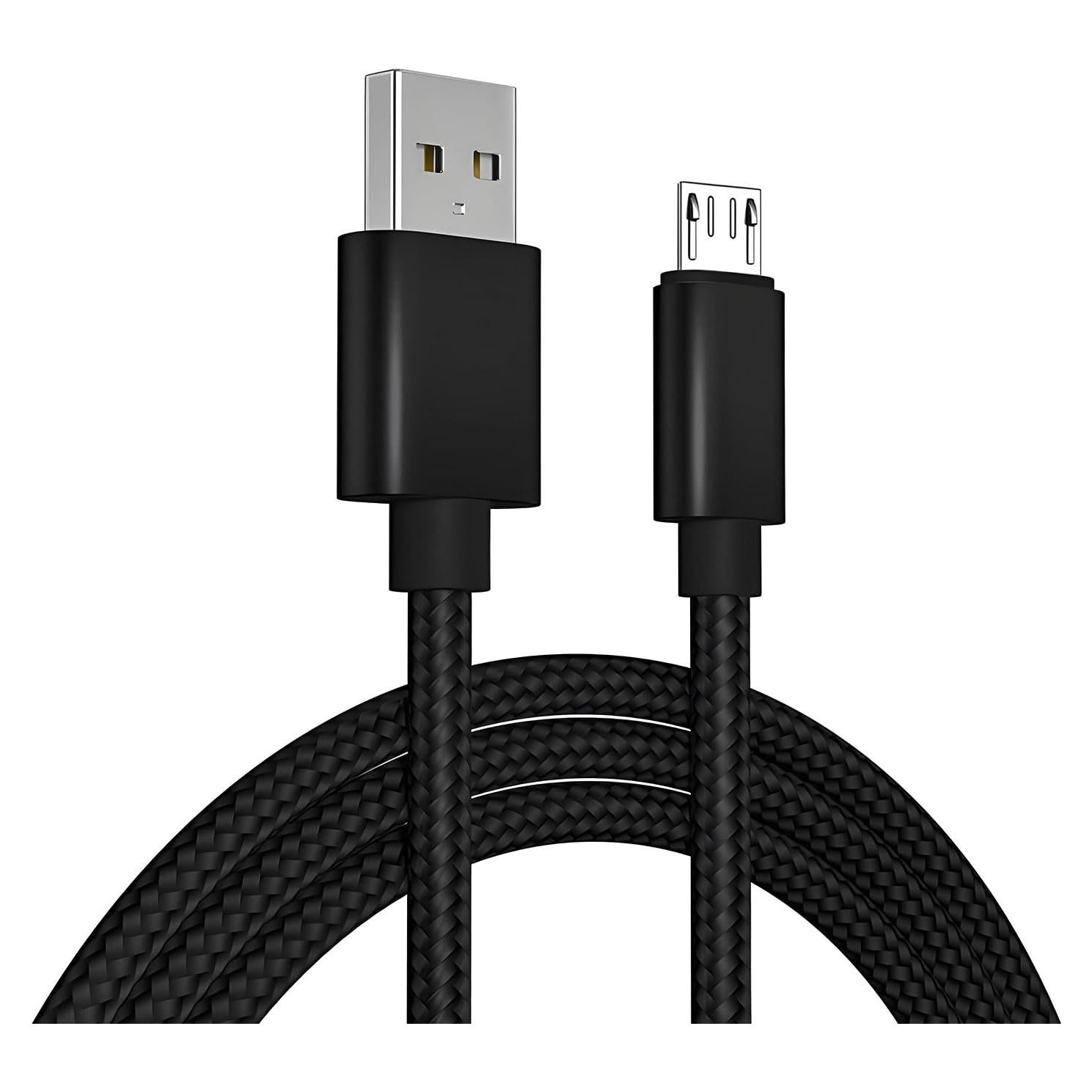 Cable de Carga Micro USB TCKN 2m para PS4, Xbox One, Roku