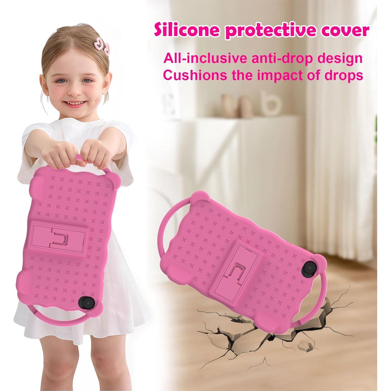 Tableta para Niños Nyxolaria Q3K 7" 32GB Android 14 Rosa