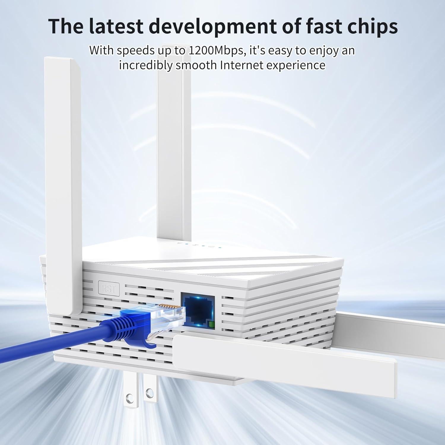 Extensor de Señal WiFi Oaitree A30-1 1200Mbps Doble Banda