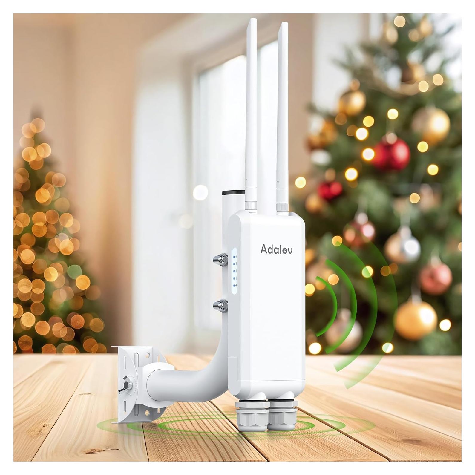 Punto de Acceso Wi-Fi Exterior AdaLov CF-EW84 1200Mbps IP66