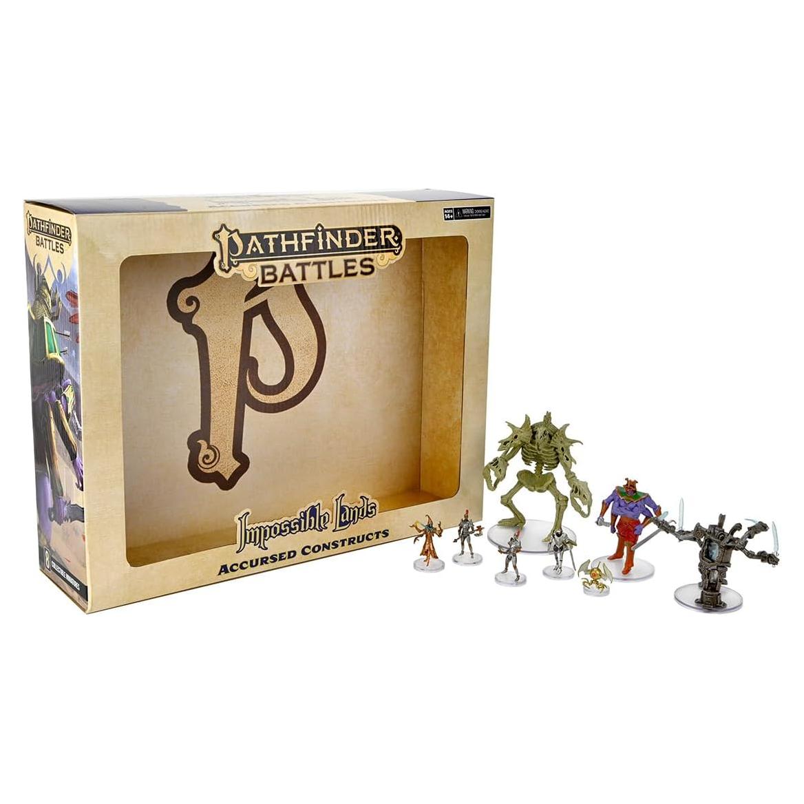Miniaturas WizKids Pathfinder Tierras Imposibles 8 Piezas