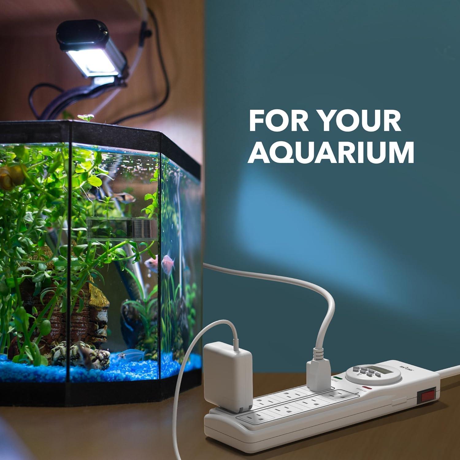 Regleta de Sobretensión BN-LINK 8 Salidas con Temporizador Digital