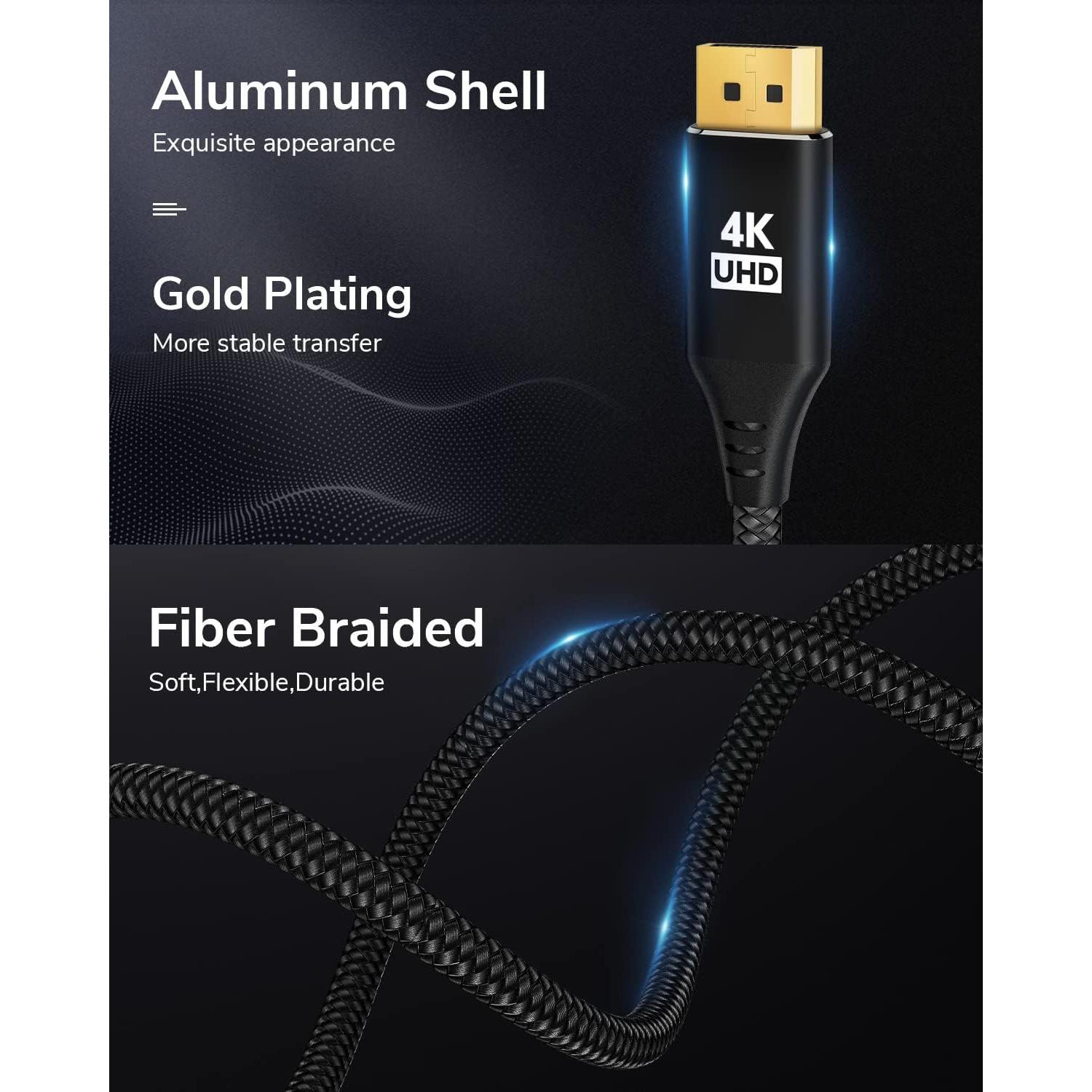 Cable DisplayPort a HDMI 4K KELink 7.62m Alta Velocidad