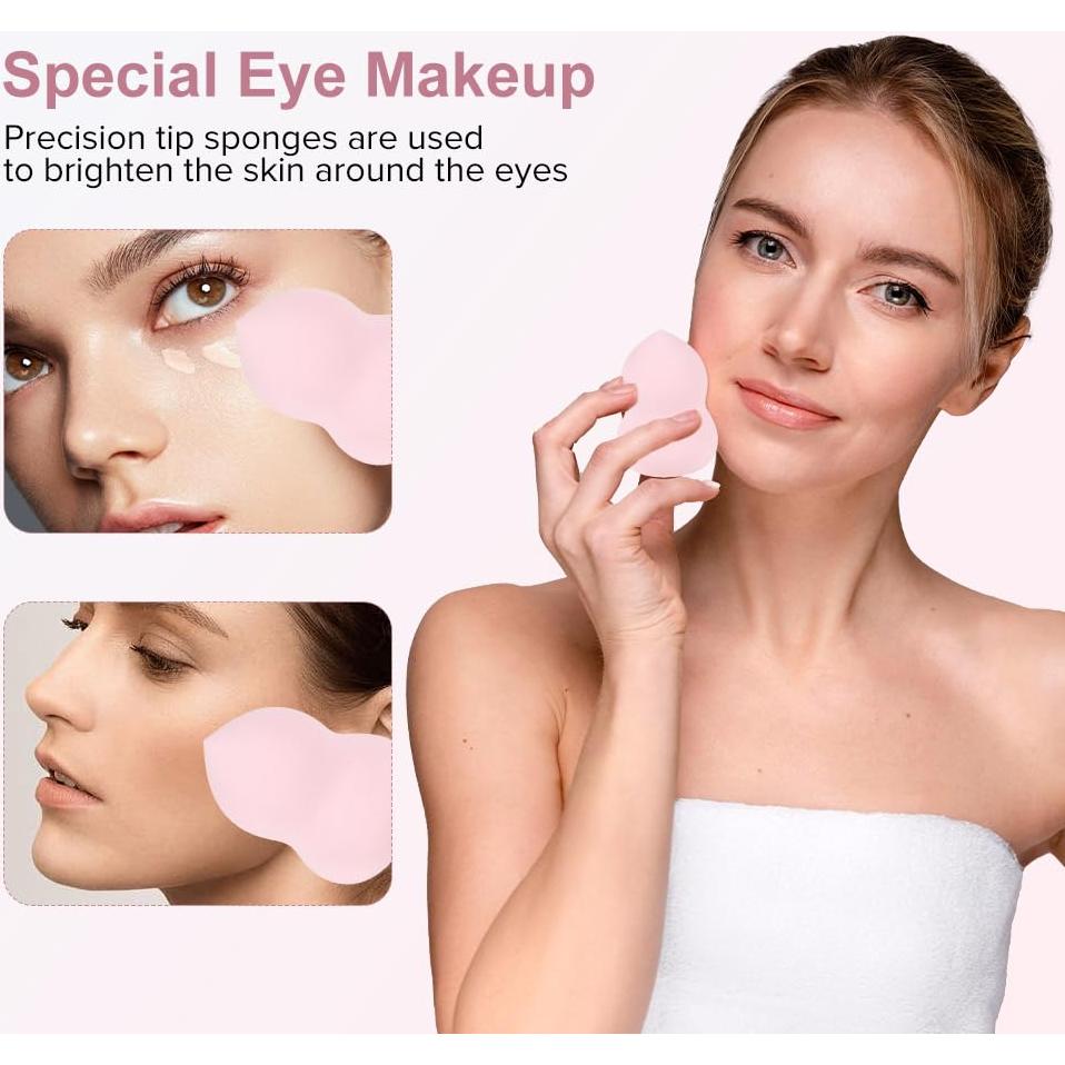 Set de 3 Esponjas de Maquillaje YIWU - Grande y Mini