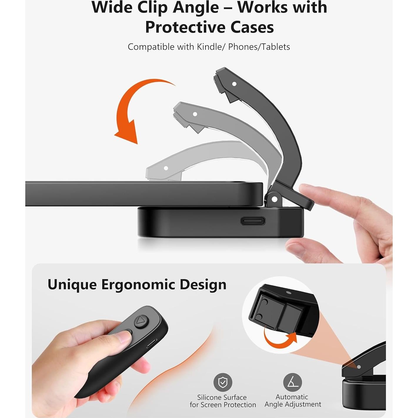 Control Remoto Inalámbrico para Pasar Páginas Kindle y Kobo