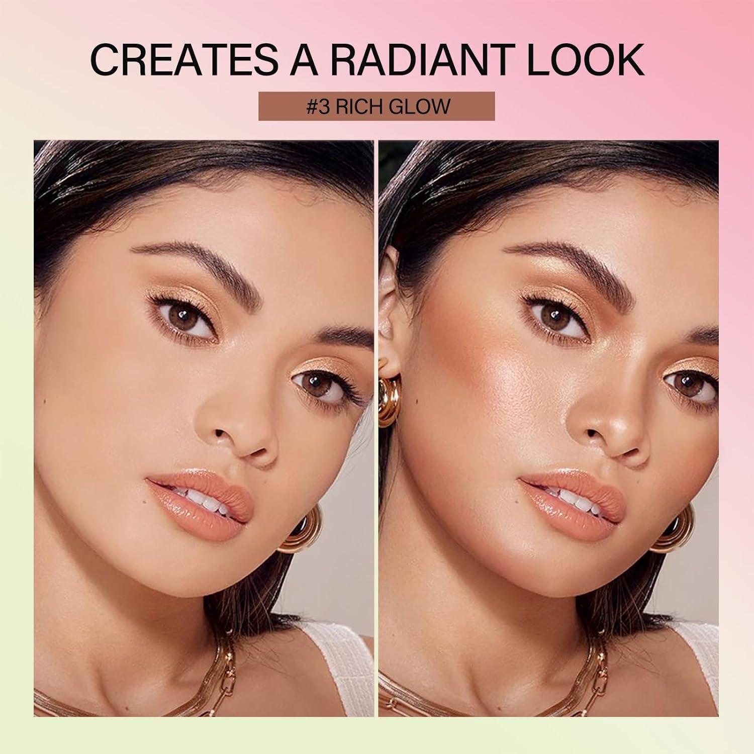 Barra de Bronceador en Crema MEICOLY 55g Brillo Cálido