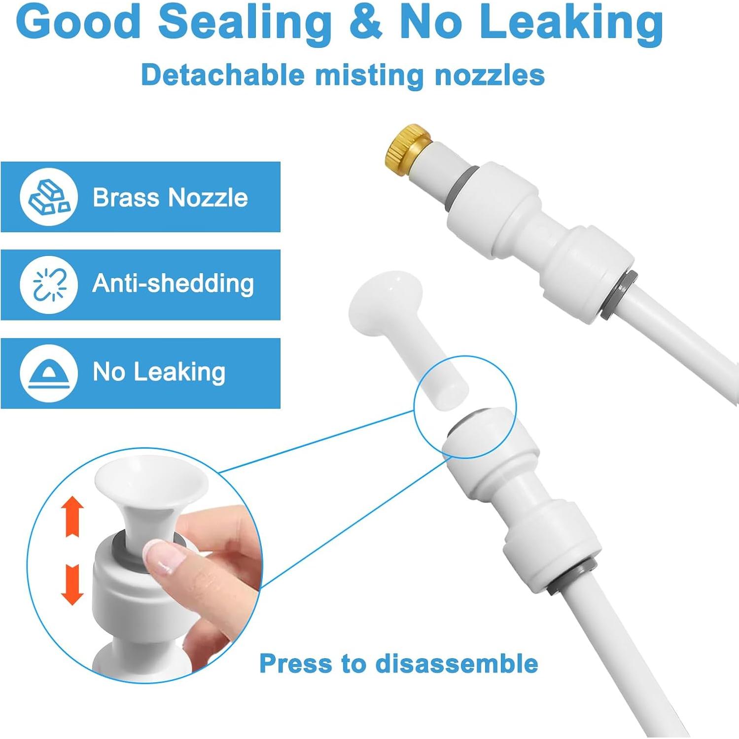 Mister de Patio Pocket Panda 114 cm, Enfriamiento por Rocío