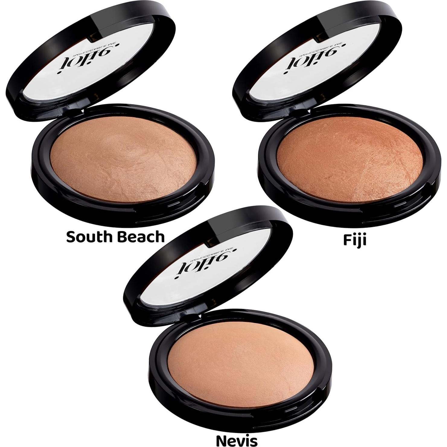 Polvo Bronceador Horneado Jolie Fiji 9.92g - Acabado Radiante