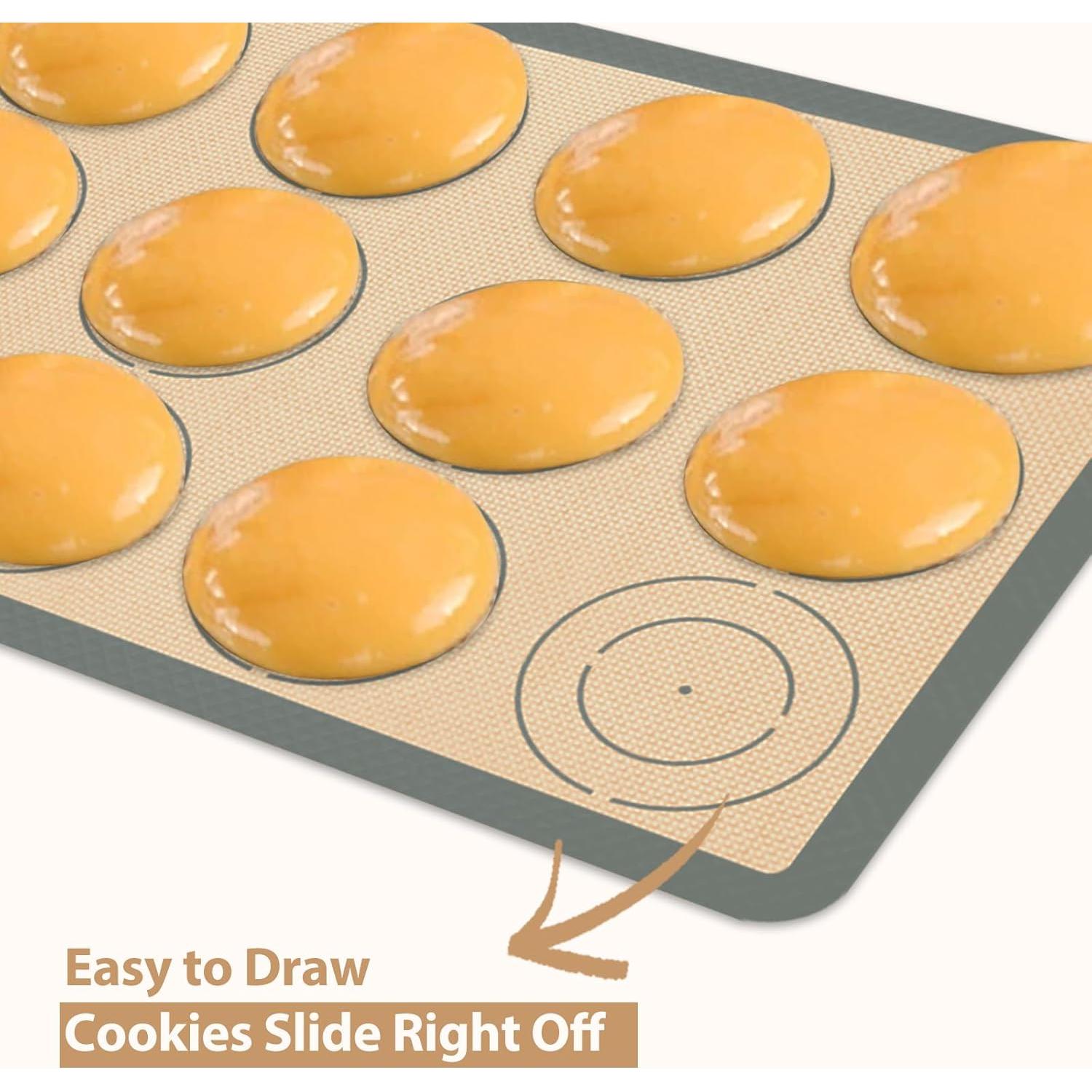 Juego de 6 Tapetes de Silicona para Hornear Koolstuffs