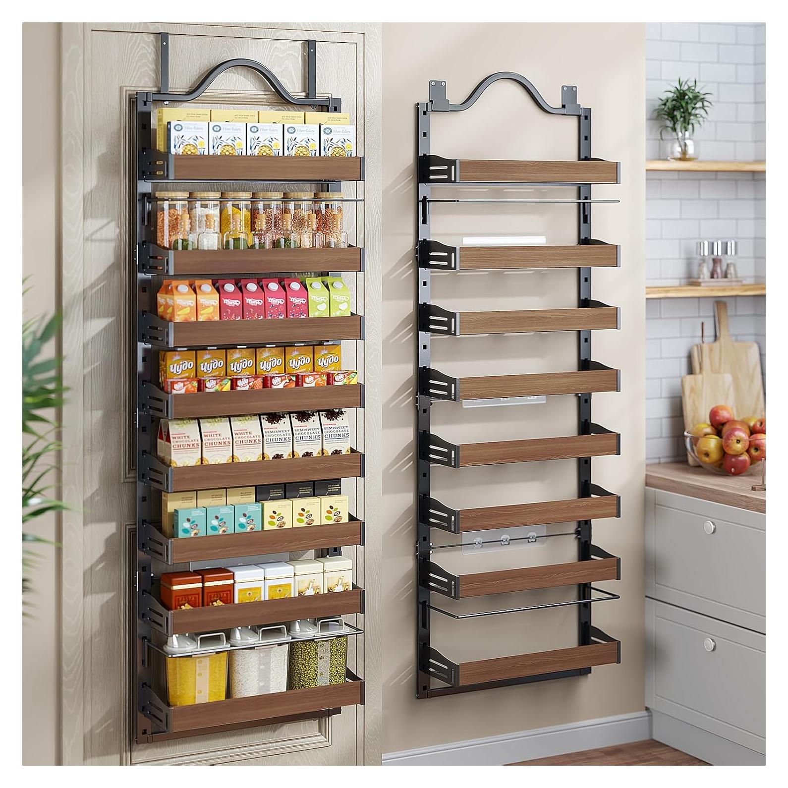 Organizador de Especias Colgante Freexployer 8 Niveles Negro