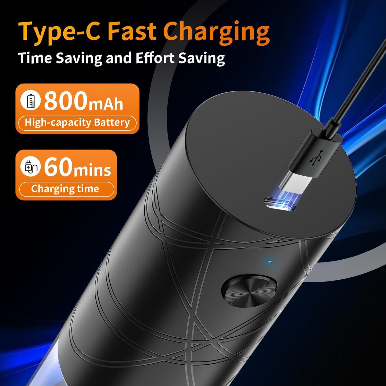 Juego de Molinillos Eléctricos de Sal y Pimienta Lidaop 2 Piezas