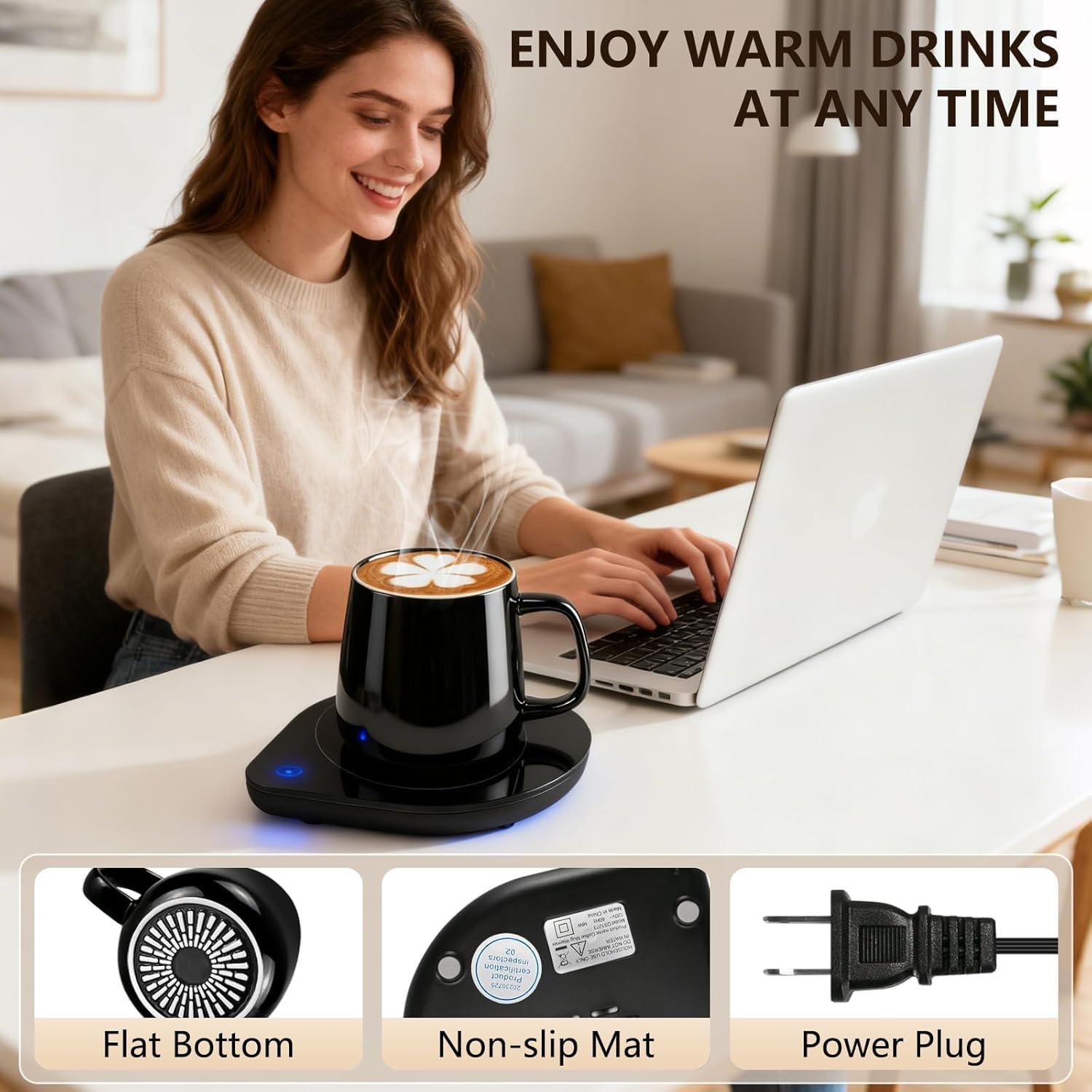 Calentador de Tazas Eléctrico YEEWELL H1711 con Taza 450ml