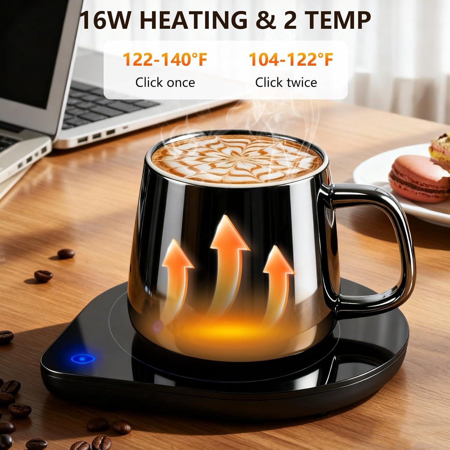 Calentador de Tazas Eléctrico YEEWELL H1711 con Taza 450ml