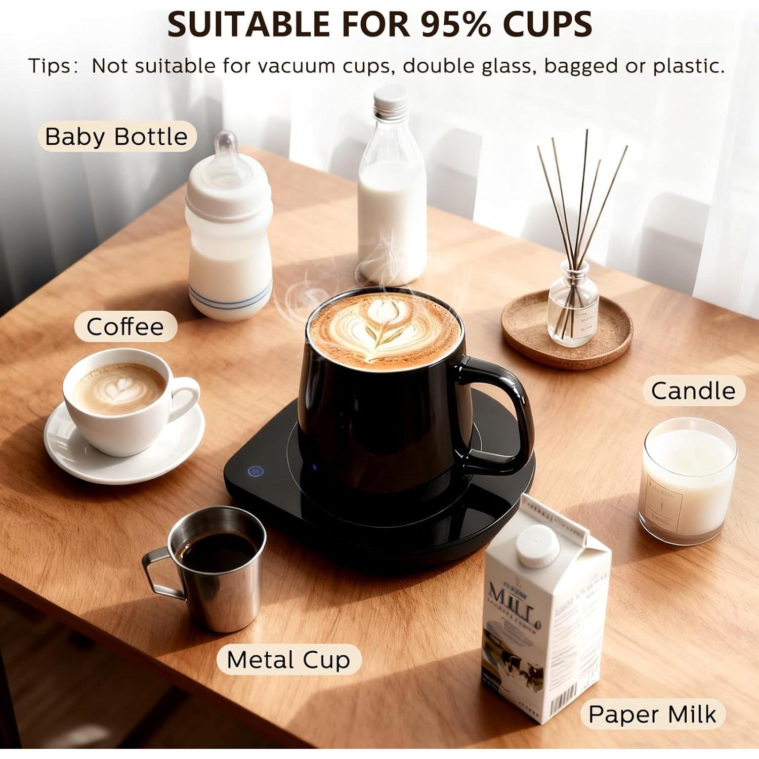 Calentador de Tazas Eléctrico YEEWELL H1711 con Taza 450ml