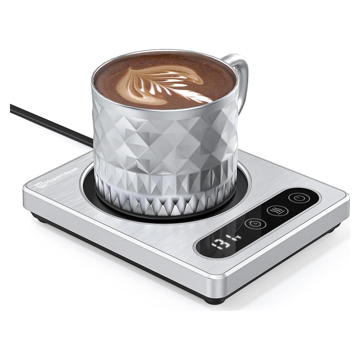 Calentador de Tazas Eléctrico Maestri House A310 Plata 4 Temperaturas