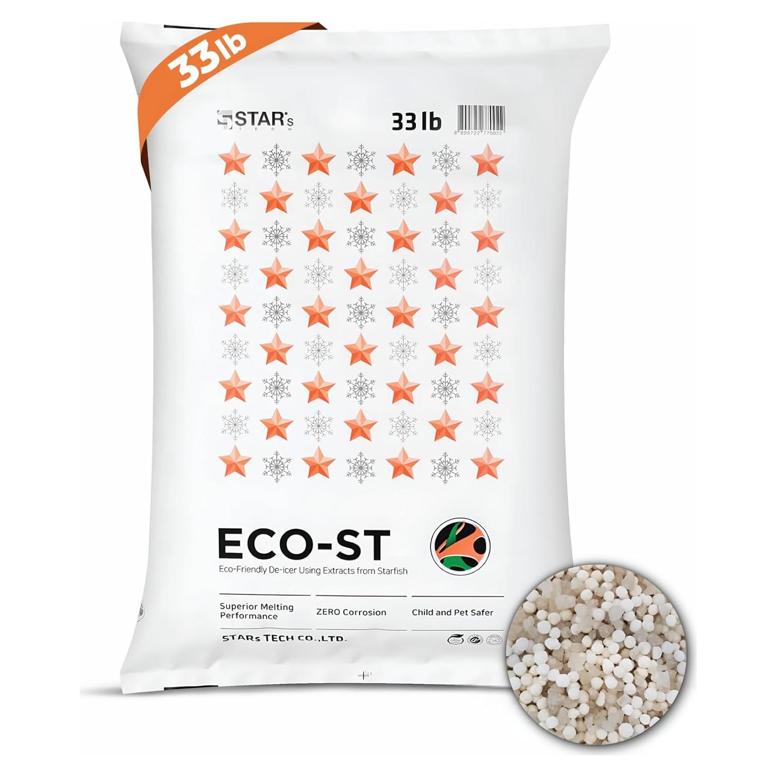 Derretidor de Hielo ECO-ST 15kg - Seguro para Concreto y Mascotas
