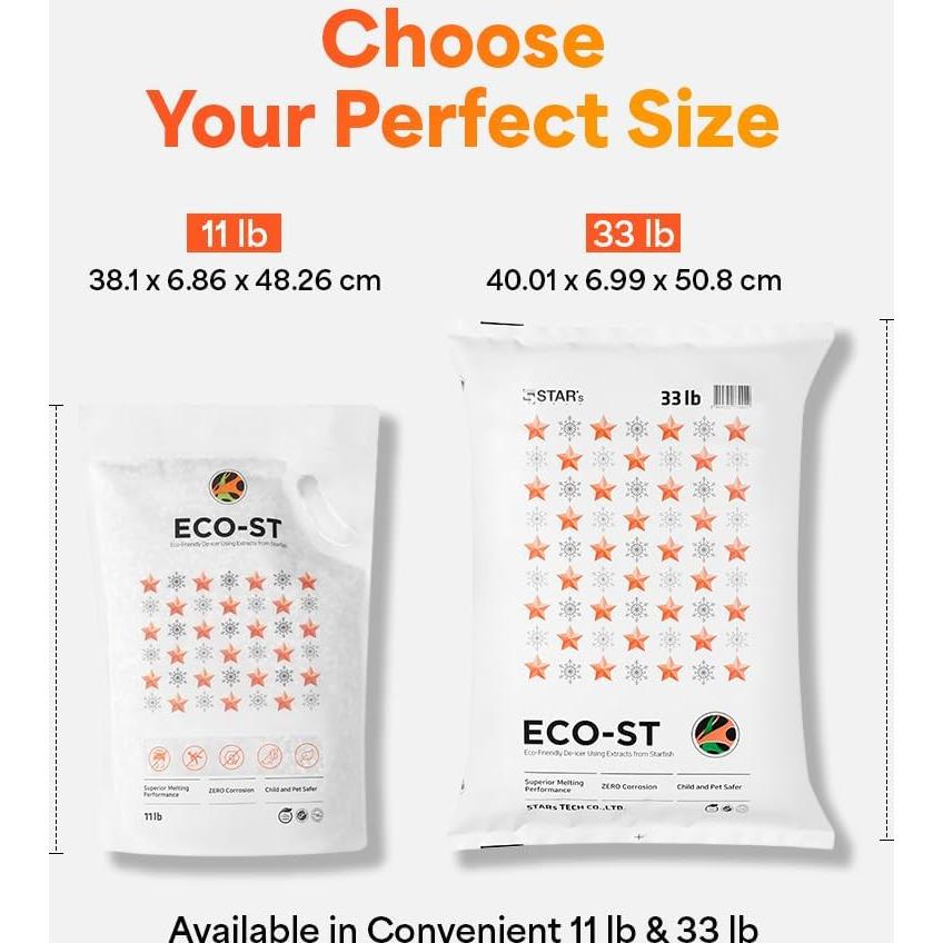 Derretidor de Hielo ECO-ST 15kg - Seguro para Concreto y Mascotas