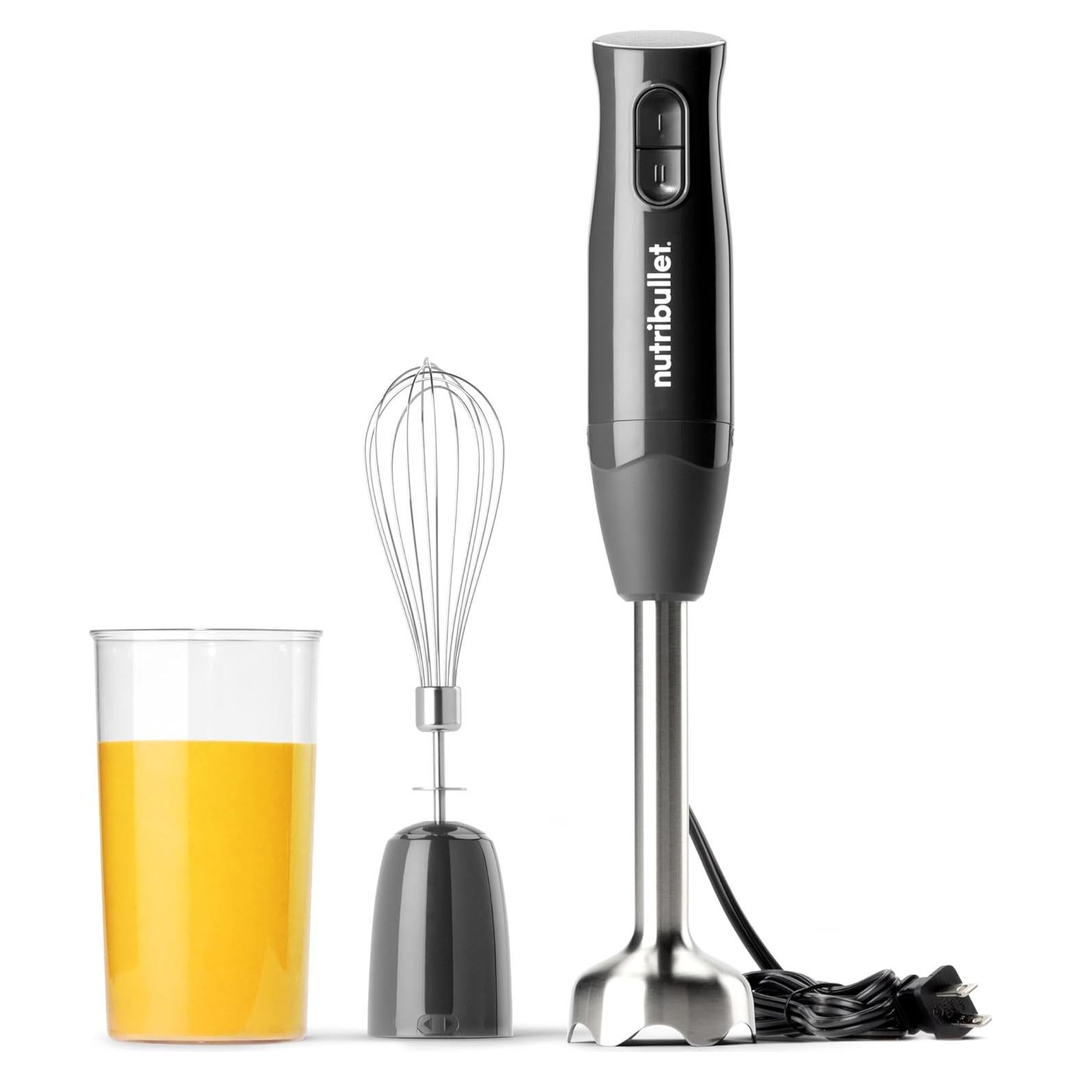 Batidora de Inmersión NutriBullet Lite 300W Gris Oscuro