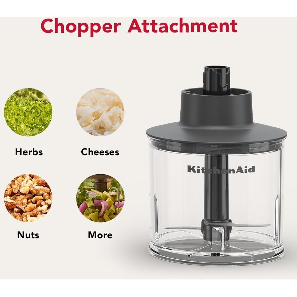 Batidora de Mano Inalámbrica KitchenAid Go KHBRV05 0.95L Blanco