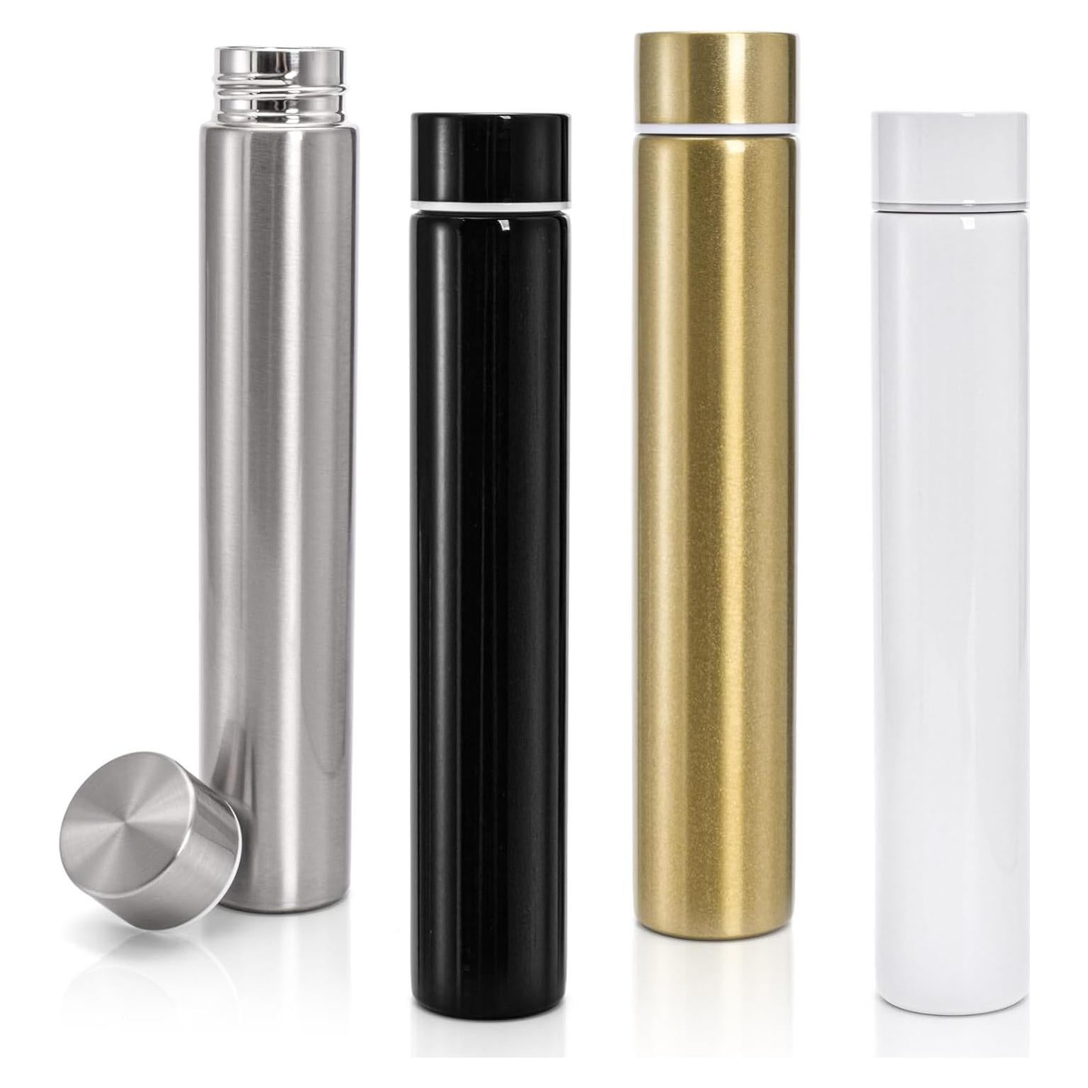 Paquete de 4 Botellas de Agua Aisladas Covzoe 0.28 L