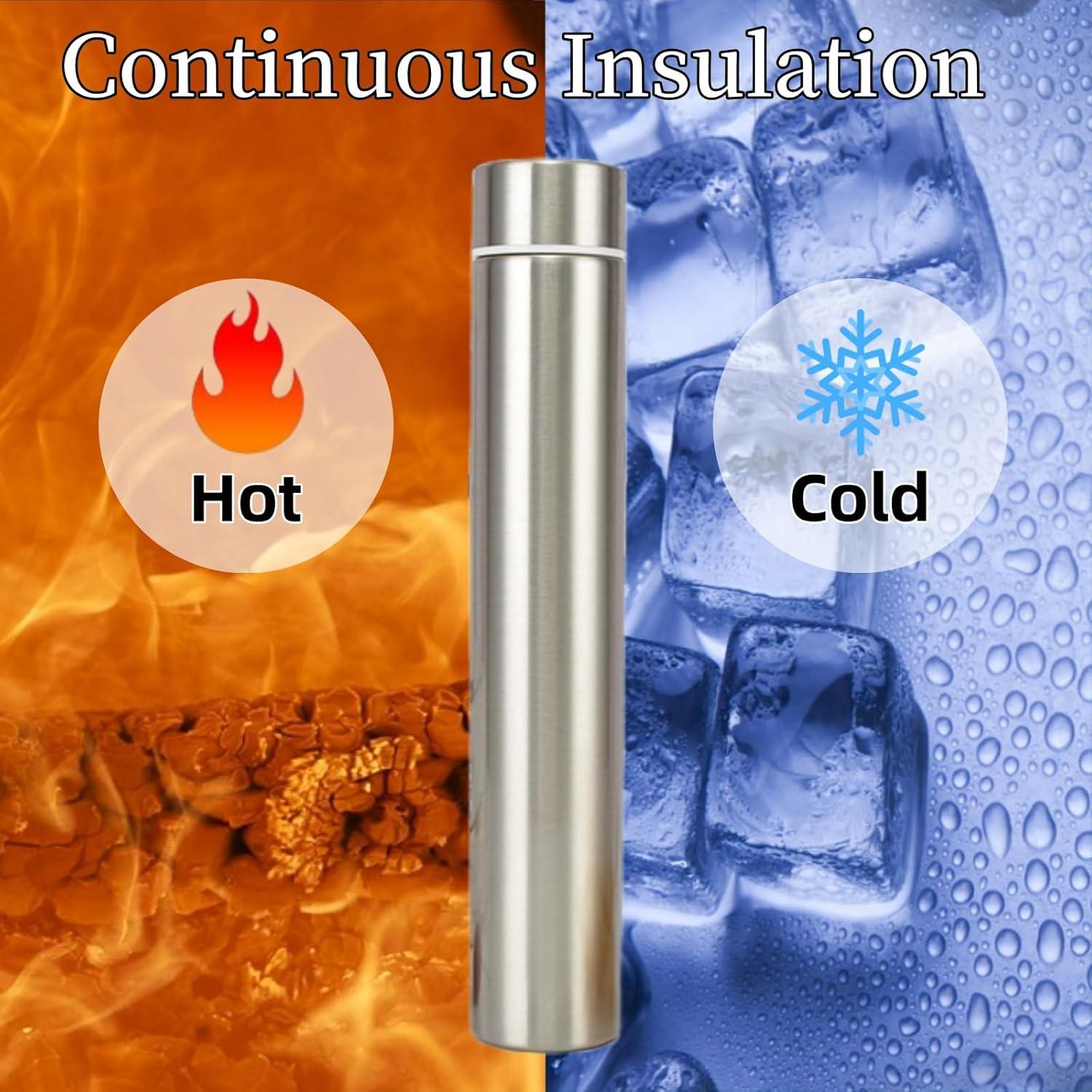 Paquete de 4 Botellas de Agua Aisladas Covzoe 0.28 L