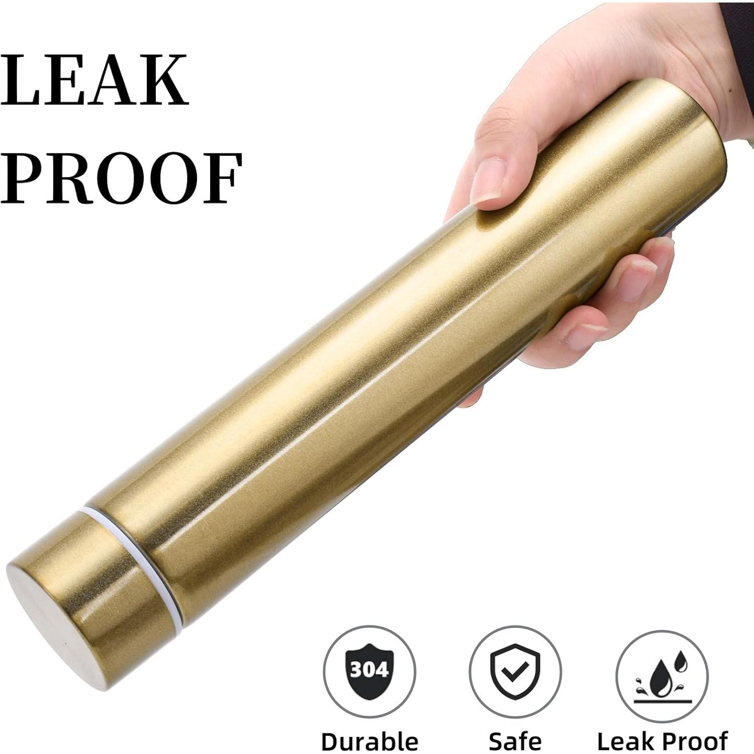 Paquete de 4 Botellas de Agua Aisladas Covzoe 0.28 L